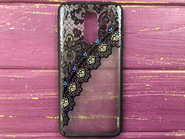 Rock Tatoo Samsung A6+/J8 Кружево