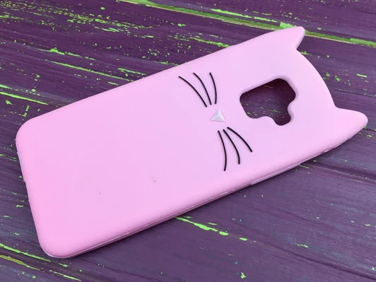 3D CAT'S Samsung A6 (18) Pink