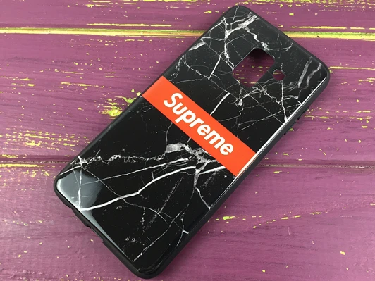 Чохол Supreme A8+(18) MraMor B/W