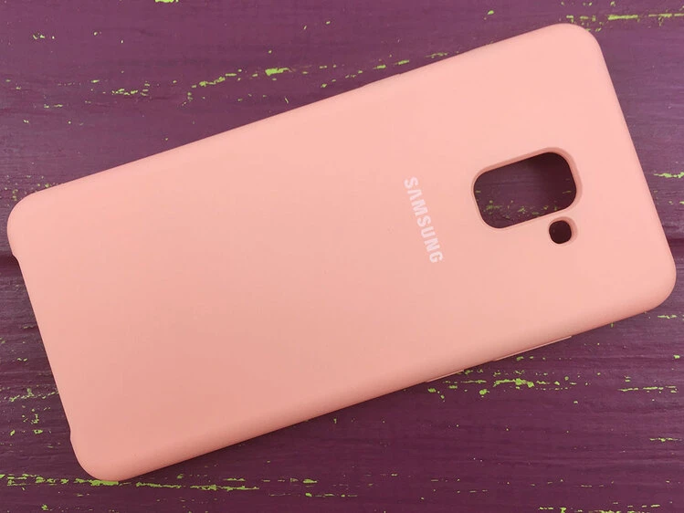 Копия оригинального Samsung A8+ (18) розовый