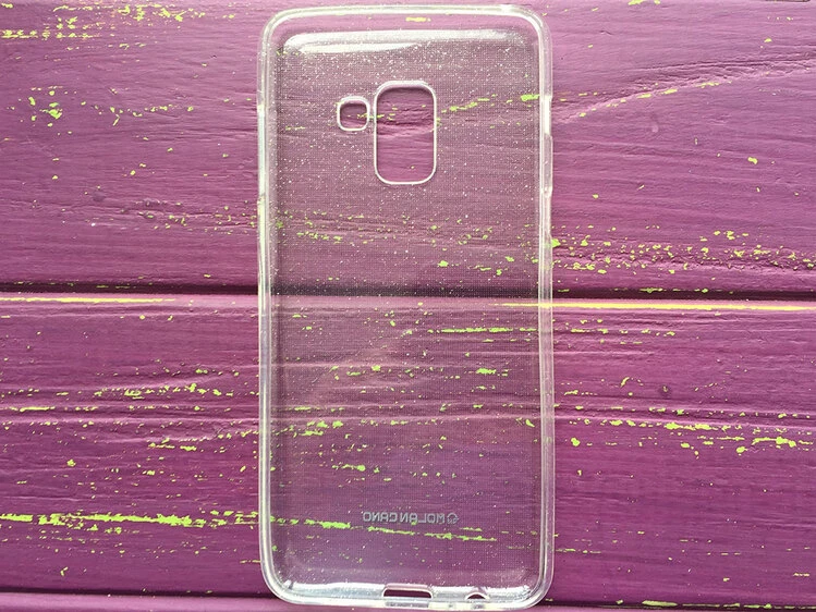 Силікон Золотий Пил Samsung A8(18)