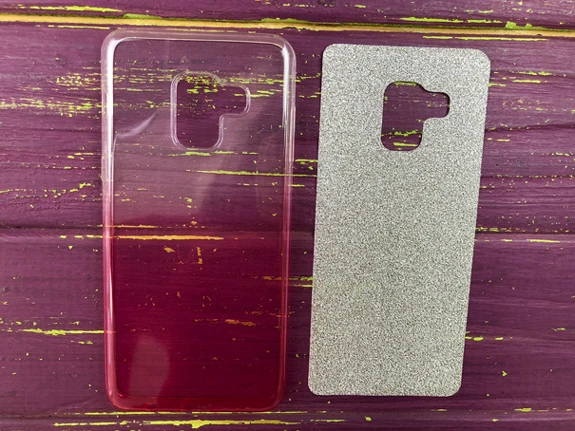 Золотий Дощ Slim Samsung A8(18) Pink