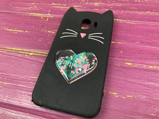 3D CAT&#039;S Love Samsung J4(18) Black