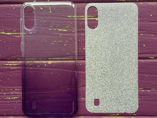 Золотой Дождь Slim Samsung M10 Violet