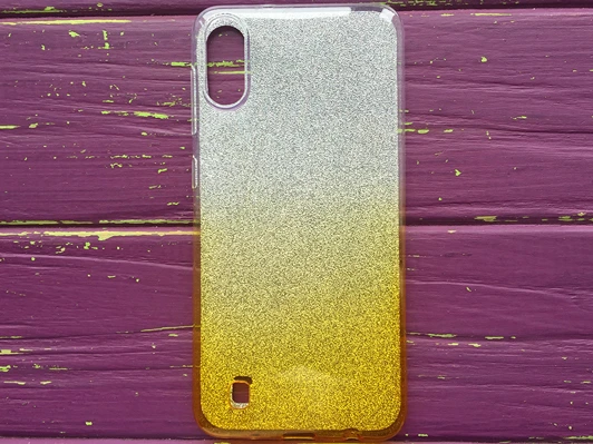 Золотий Дощ Slim Samsung M10 Gold