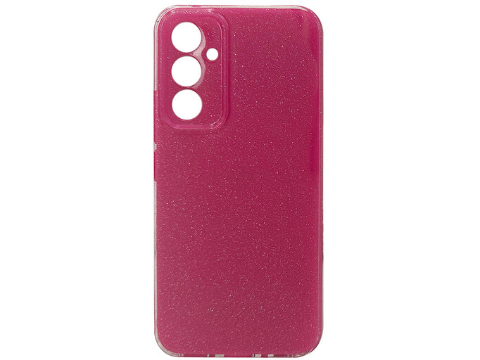 Накладка Shiny dust Samsung M14 rose red