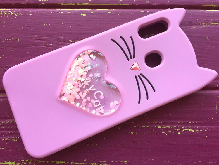 3D КОШКА Любов Samsung M20 Фиолетовый