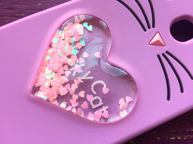 3D КОШКА Любов Samsung M20 Фиолетовый