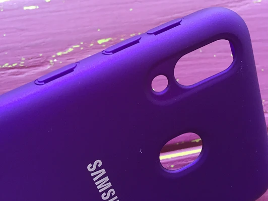 Copy прорізи Samsung M20 violet metal