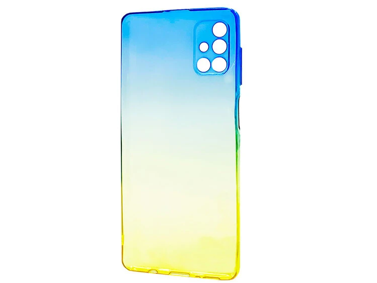 Градієнт Samsung M51 blue/yellow