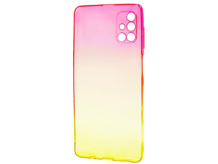 Градієнт Samsung M51 pink/yellow