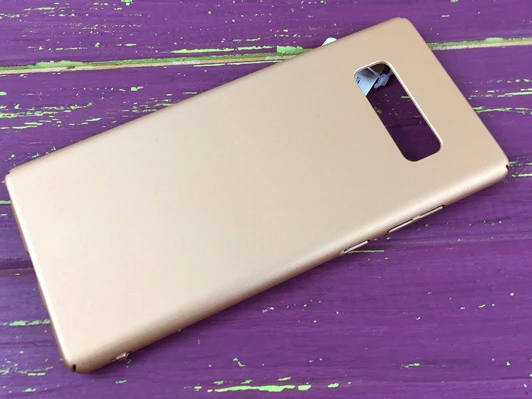 Пластик прорізи Samsung Note8 gold