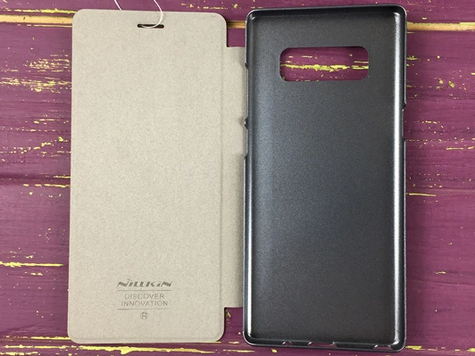 Книга Nillkin Sparkle Samsung Note 8 Черный