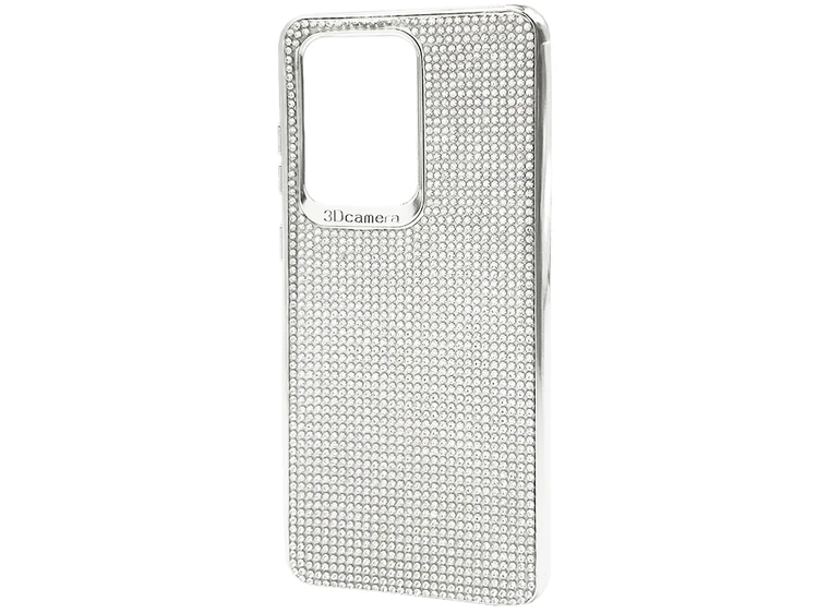 Силікон Full Diamond Samsung S20 Ultra Silver