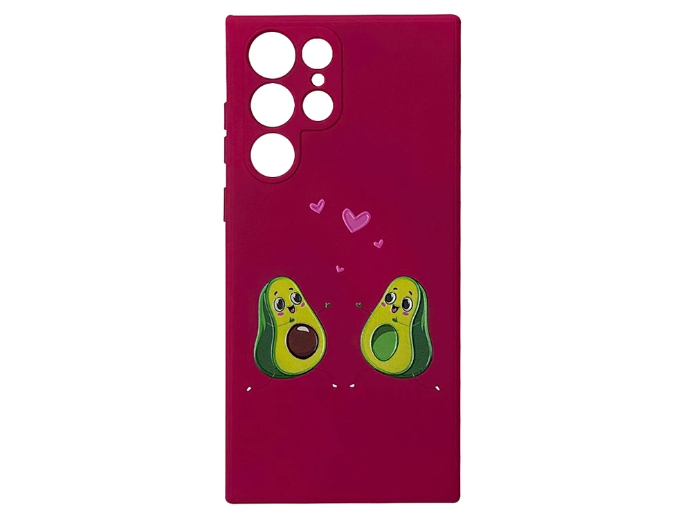 Силікон Case Art Samsung S22 Ultra avocado