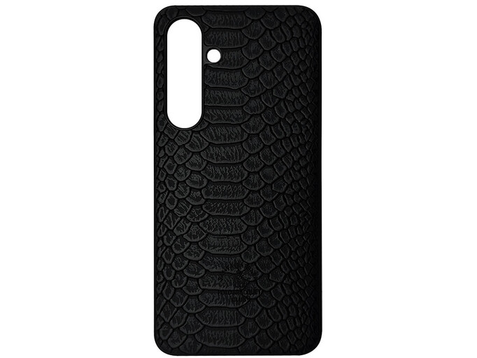Накладка Santa Barbara Snake Leather Samsung S24 FE черный