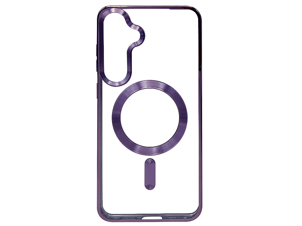 Силікон Cosmic CD Magsafe Samsung S24+/S25+ deep purple