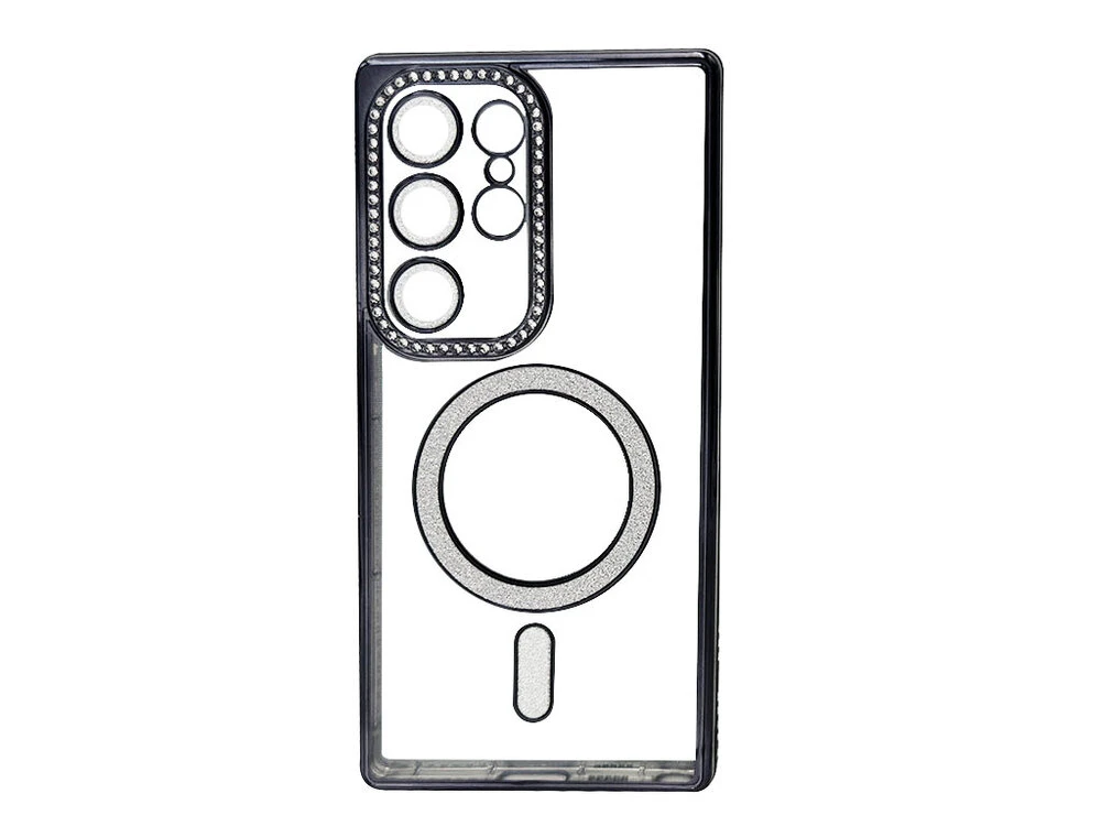 Силікон CD Camera Brilliant Magsafe Samsung S24 Ultra black