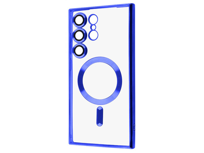 Силікон Cosmic camera CD Magsafe Samsung S24 Ultra blue