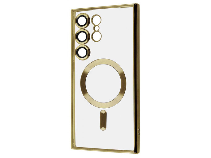 Силікон Cosmic camera CD Magsafe Samsung S24 Ultra gold