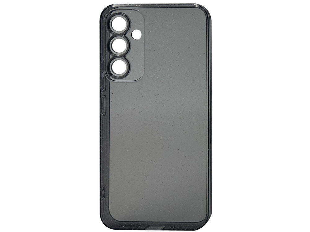 Накладка Shiny dust clear Samsung S25 black