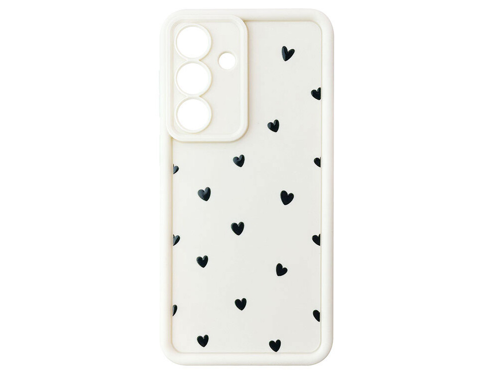 TPU Hearts Black Camera Samsung S26 vanilla