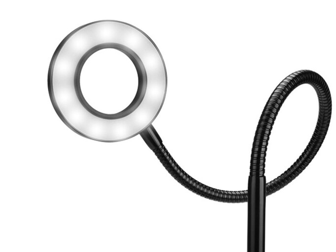 Светодиодная стойка USB 3в1 Professional Live stream черная