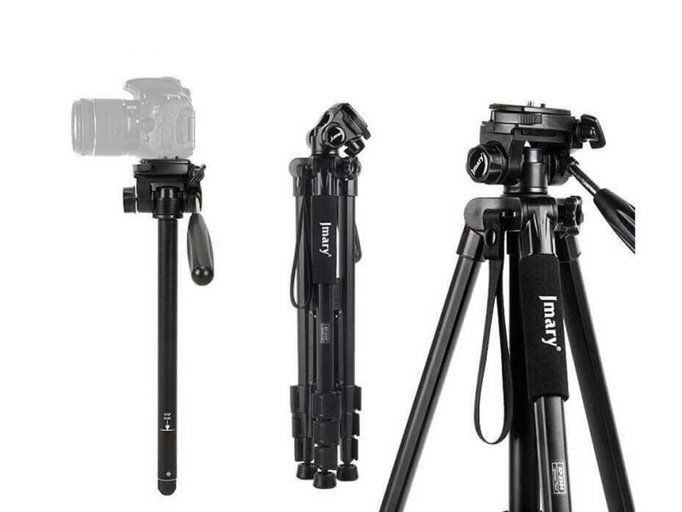 ШТАТИВ 2in1 Jmary КР-2254 1,65m черный