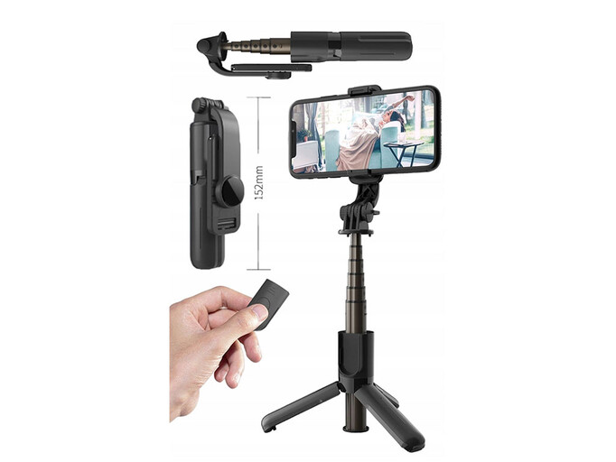 Монопод-трипод L10 mini 0.68m black