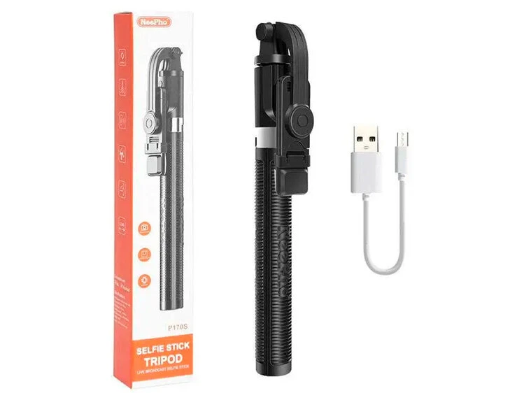 Монопод-трипод NeePho P170S black