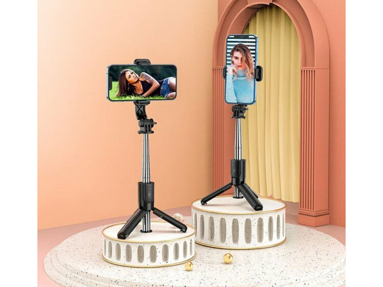 Монопод-трипод Hoco K17 black