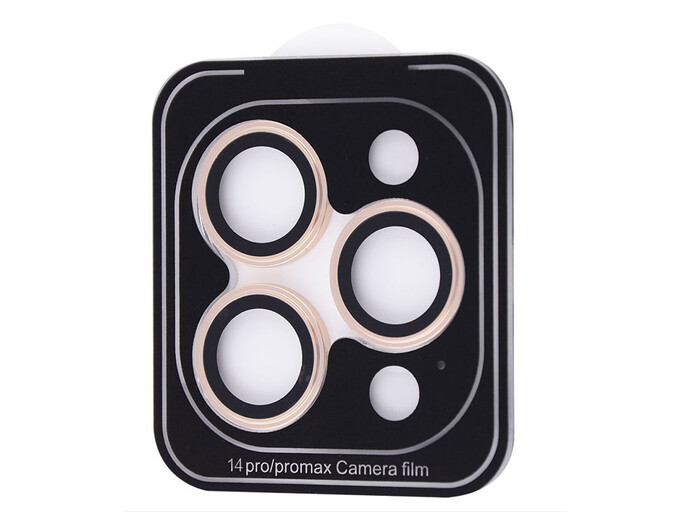 Скло для камери ACHILLES iPhone 14 Pro/14 Pro Max gold