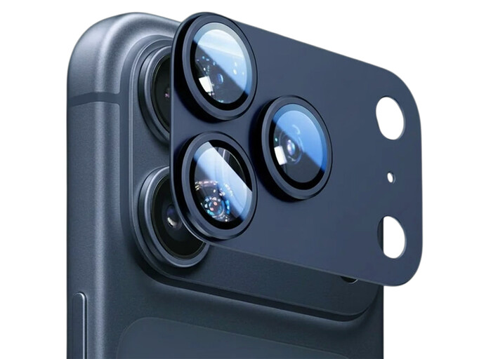 Скло для камери One-Piece iPhone 17 Pro midnight blue