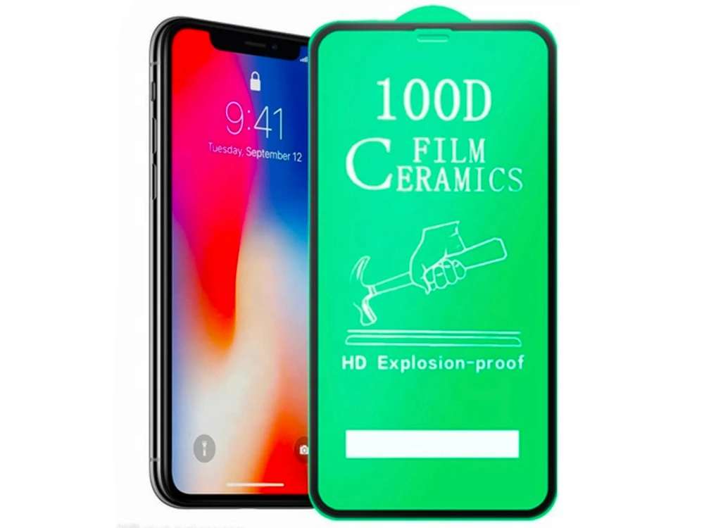 Скло 3D Ceramics iPhone 12 mini black