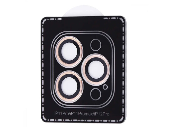 Скло для камери ACHILLES iPhone 11 Pro/11 Pro Max/12 Pro gold