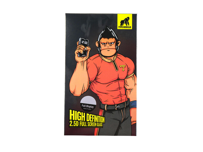 Скло Type Gorilla iPhone 13/13 Pro/14 black