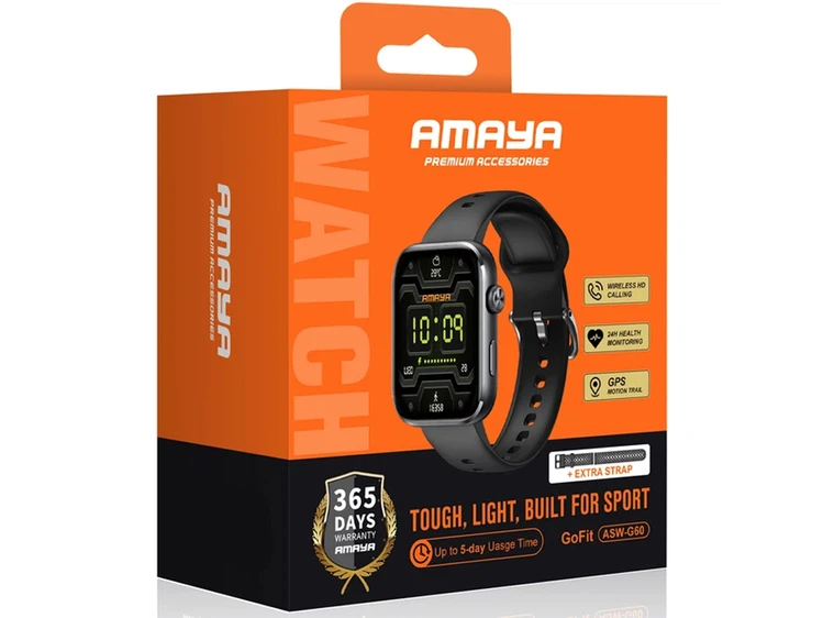 Smart Watch Amaya ASW-G60 call version black