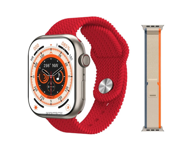 Smart Watch HK 9 Pro Max Plus IP67 red