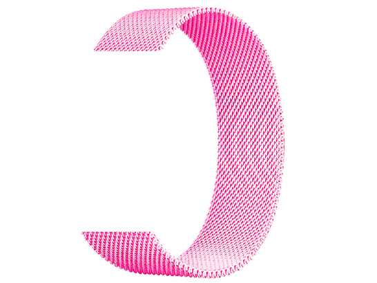 Металлические миланские часы 38/40/41/42мм (сер.10) матовый розовый