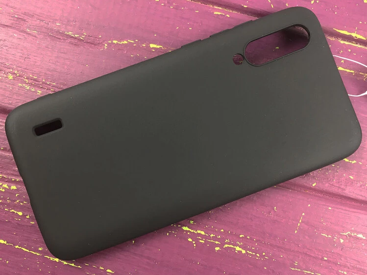 Силикон Candy matte Xiaomi Mi 9 Lite/CC9 черный