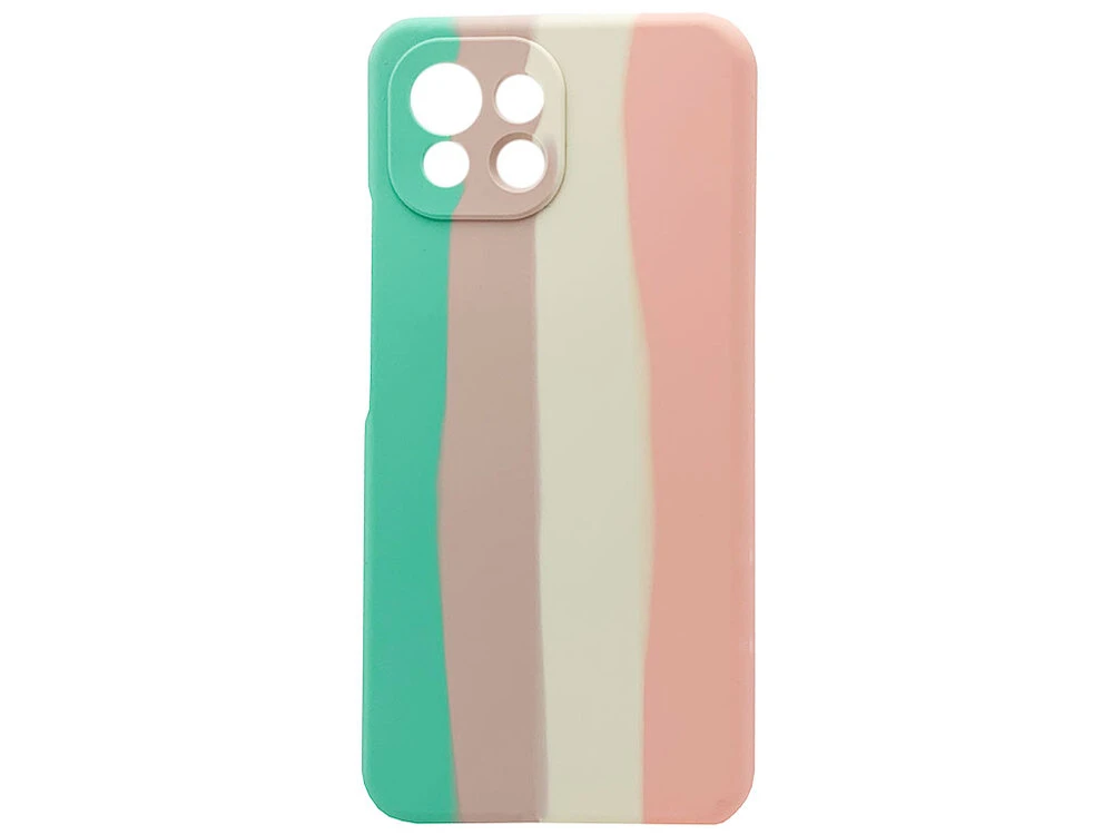 Копия оригинальной камеры Colorfull Xiaomi Mi 11 Lite мятный/розовый