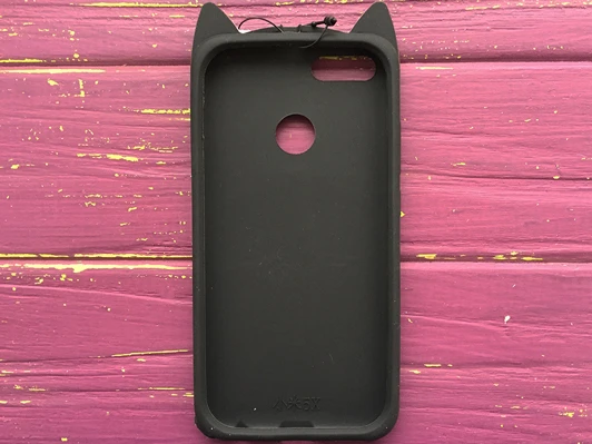 3D Котик для Xiaomi Mi5X / Mi A1 Черный