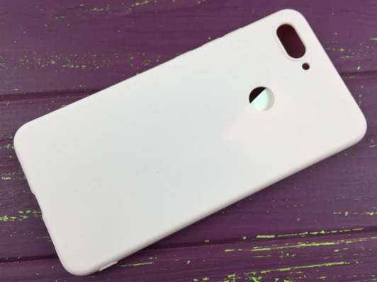 Силикон Candy matte Xiaomi Mi8 Lite светло-розовый