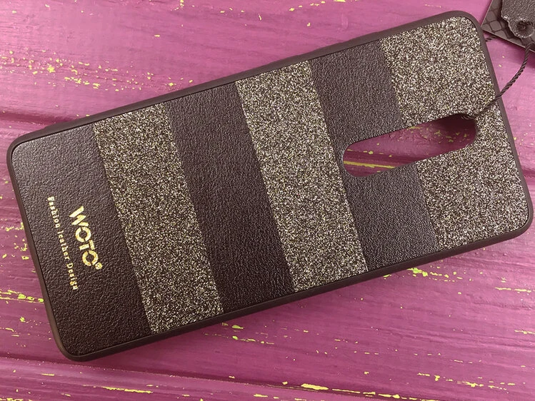 Накладка кожа SIBLING glitter Mi9T/Pro/K20 Black