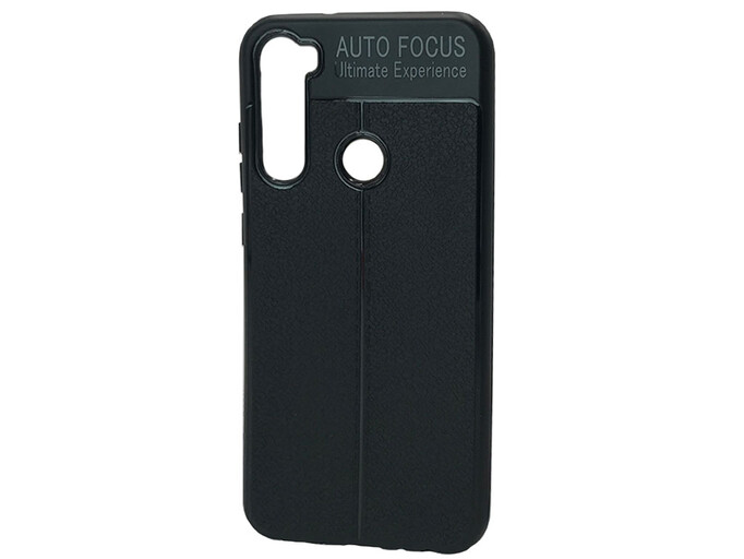 Чехол кожа Autofocus Redmi Note 8 black