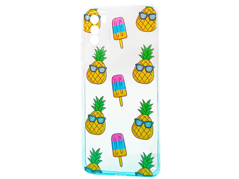 WAVE Sweet&amp;Acid Redmi 9T/Redmi 9 Power/Poco M3 белый/бирюзовый/ананас