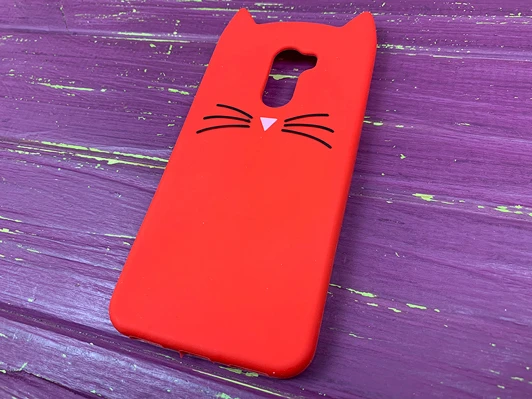 3D КОТ Pocophone F1 Красный