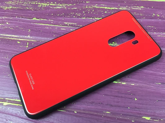 TPU+Glass Pocophone F1 Red