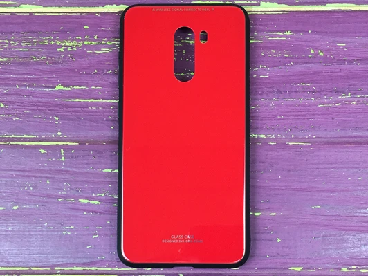 TPU+Glass Pocophone F1 Red