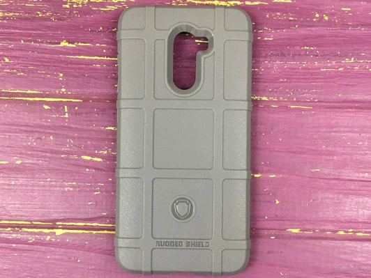 Ударопрочный Rugged Pocophone F1 серый
